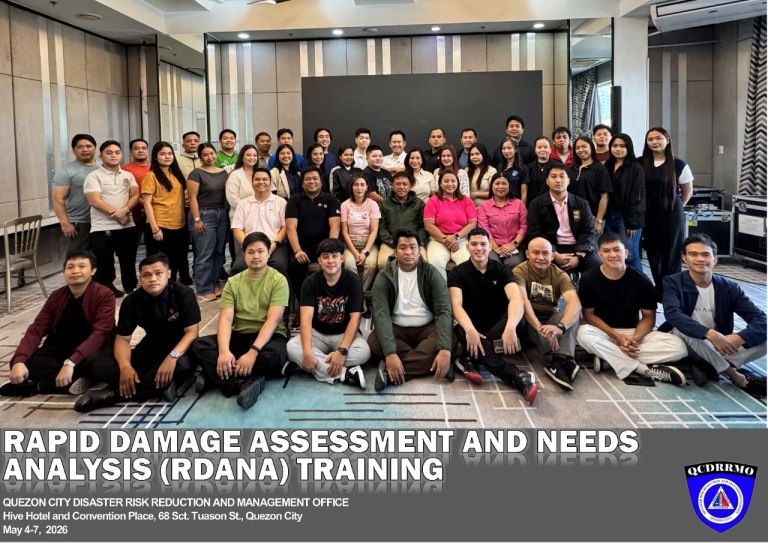Mobilization Rdana Filipinos for Nature Inc. Joins QC DRRMO’s RDANA Training 2026 ...